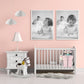 Llama Bella Hanging Diaper Caddy - Baby Diaper Organizer For Changing Table - Diaper Stacker For Crib, Playard Or Wall - Newborn