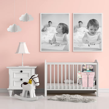 Llama Bella Hanging Diaper Caddy - Baby Diaper Organizer For Changing Table - Diaper Stacker For Crib, Playard Or Wall - Newborn