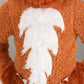 Fun Costumes Adorable Child Fox Halloween Costume | Soft Shearling Faux Fur Jumpsuit For Play Pretend Orange