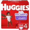 Huggies Overnites Nighttime Diapers,Size 4 (144 Count)