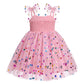 Imekis 3Th 4Th Birthday Girl Outfit: Third Fourth Birthday Dress For Girls Cake Smash Toddler Confetti Princess Dresses Party Pa