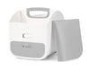 Ubbi Portable Diaper Changing Station Diaper Storage Caddy Organizer With Folding Changing Mat, Stores Baby Diapers, Wipes And B