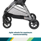 Safety 1St Smooth Ride Qcm Travel System, Fast, 1-Hand Lift To Fold, Dunes Edge