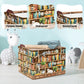 Clastyle Cat Book Shelf Basket For Reading Room Collapsible Toy Gift Kid Storage Basket Baby Clothes Organizer Nursery Bin