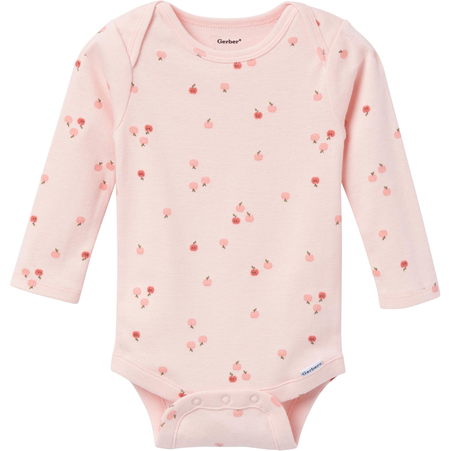 Gerber Unisex Baby Multi-Pack Onesies Bodysuits (Short And Long Sleeve), Red, 12 Months