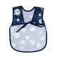 Bapronbaby Outer Space Bapron - No Neck Tie Safer Bib For Baby & Toddler - Soft Waterproof Stain Resistant - Machine Washable -