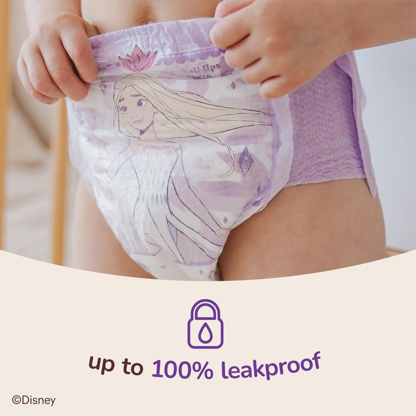 Pull-Ups Girls' Skin Essentials Potty Training Pants, Training Underwear, 2T-3T (16-34 Lbs), 18 Ct
