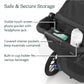 Uppababy Parent Console For Ridge Stroller/Secure Zippered Pocket + Beverage Compartments/Touch Screen Phone Pocket