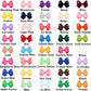 Oaoleer 40Pcs 3' Grosgrain Ribbon Alligator Clips, Barrettes & Hair Accessories For Baby Girls, Infants, Toddlers, Kids, Teens,