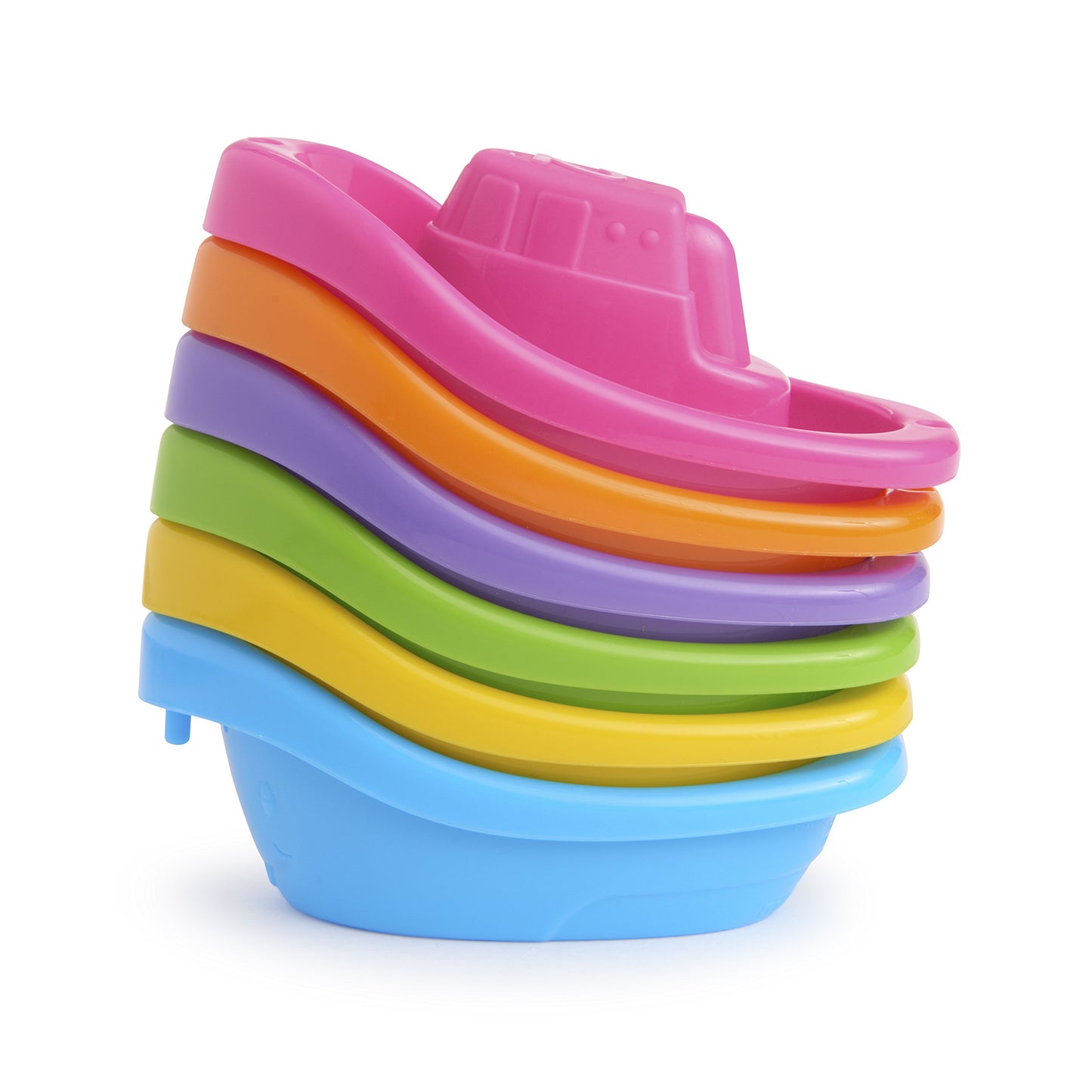 Munchkin Little Boat Train Bath Toy, Fun for Babies and Toddlers, 6 Piece Set