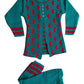 Kuku Hosiery Girlish Woolen pajami Suit(Sea Green, Size:24)
