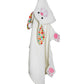 Zoocchini Kids Plush Terry Hooded Bath Towel (Bella The Bunny)