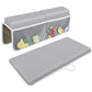 Childhood Bath Kneeler And Elbow Rest Pad Set - Painless Foam With Toy Organizer Pockets, Foldable, Quickly Dry Bathtub Kneeler
