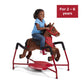 Kids Ride On Toys, Horse Toys, Radio Flyer Chestnut Plush Interactive Riding, Rocking Horse, for Ages 2-6 Years