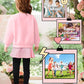 Bomdeals Adorable Cute Toddler Baby Girls Clothes Set,Long Sleeve T-Shirt +Pants Outfit(Pink,100,1279B)
