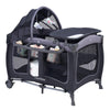Pamo Babe Baby Playard with Canopy, Portable Crib with Changing Table