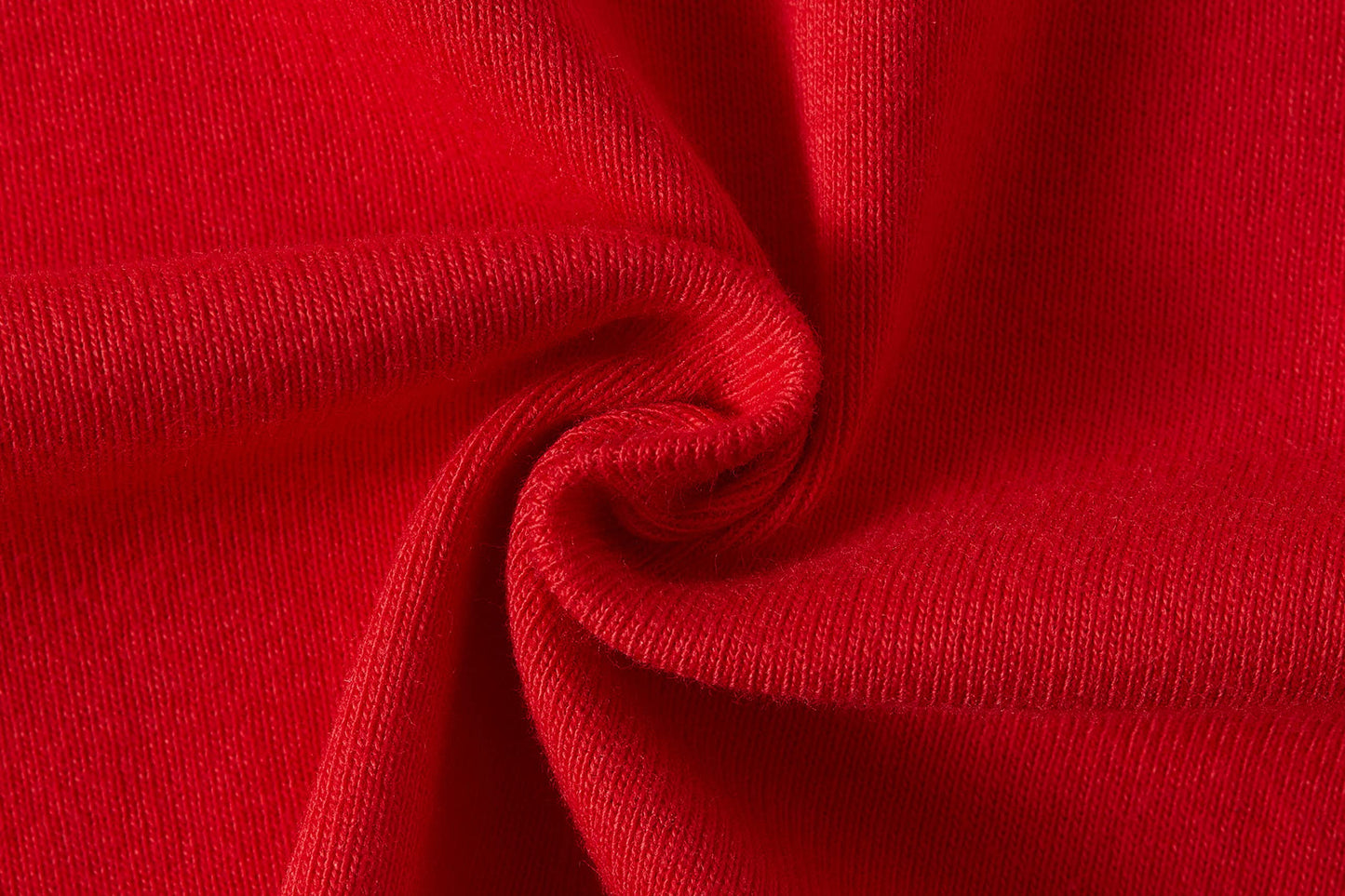 Family Feeling Little Girls Boys Christmas Long Sleeve Pajamas Sets Cotton Holiday Pyjamas Toddler Kids Solid Pjs Red Size 2T