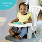Ingenuity Deluxe Learn-to-Dine Feeding Seat - Infant and Toddler Feeding Chair and Booster Seat with Tray and 2 Snap-in Plates