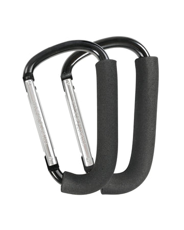 Stroller Hooks, 6.3' Large Stroller Clip, 2 Pack Stroller Hooks For Hanging Bags And Shopping, Stroller Accessories For Mommy,