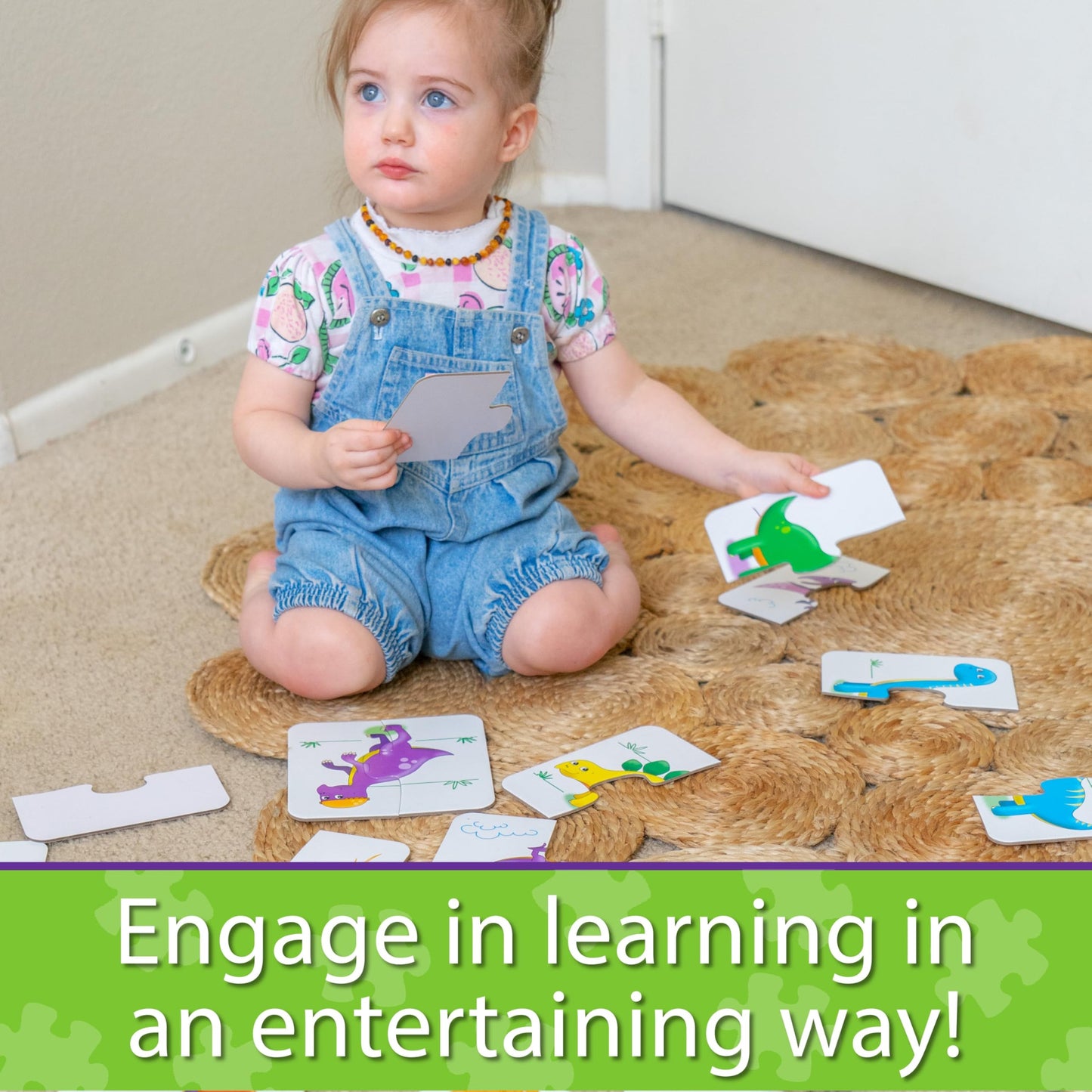 The Learning Journey: My First Match It - Dinosaurs - 2 Year Old Toys, Puzzles for Toddlers, Toddler Puzzle, Educational Toys fo