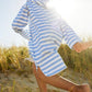 Sammimis Swim Suit Cover Up - Menorca - Kids Beach Towel With Hood, Zipper, Pockets, Long Sleeves & Terry Lining - Boys & Girls