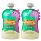 Rorosaur Ready To Eat Fruit & Veggie Baby Food Puree Pouch 100G Each, Pk Of 2|Puree With Green Apple, Cucumber & Pear For 6+ Mon