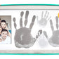Kate & Milo DIY Family Photo Frame and Paint Kit - Craft Keepsake for Parents, Rustic Farmhouse Home Decor, Gray