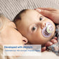 Mam Day & Night Pacifiers, Glow In The Dark Pacifier For Breastfed Babies, 16+ Months, Girl