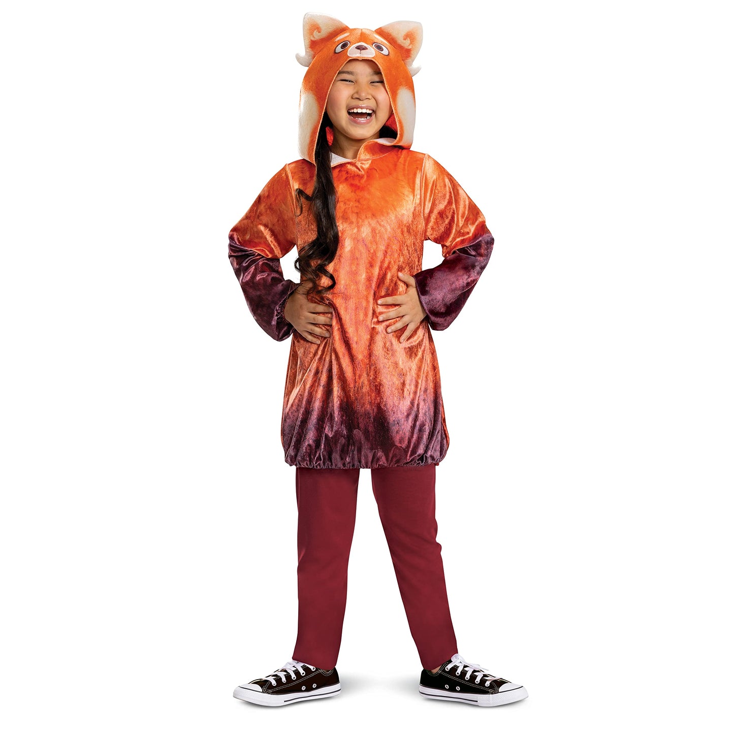 Mei Panda Costume For Kids, Official Disney Turning Red Costume, Child Size Small (4-6X)