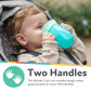 Nuby Wonder Cup - Spill-Proof Toddler Sippy Cups - (2 Pack) 7 Oz - Sip From All Sides - Leak Resistant - Easy Grip Two-Handle De