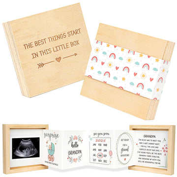 Pregnancy Announcement Gifts For Grandpa To Be, Promoted To Grandpa Baby Announcement Gifts, Pregnancy Reveal Ideas- Baby Ultras