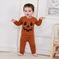 Liomengzi Infant Baby Boy Halloween Pants Outfits Long Sleeve Shirts Pumpkin Sweatshirt Pants Infant Boys Fall Winter Clothes Se