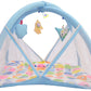 Toddylon Baby Play Gym New Born Baby Bedding|Mat with Hanging Toys|Mattress with Mosquito Net|Cotton Playing Mat|Playmats & Floo