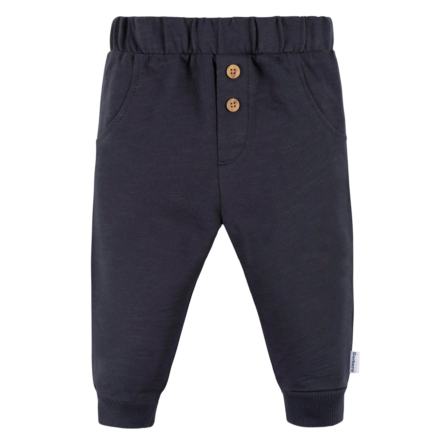 Gerber Baby Boys' Jogger Set, Happy, 6-9 Months