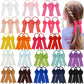 Yxiang Ponytail Bow Hair Ties With Bows, 40 Pack - Includes 20 Colors - Soft & Light Weight - Classic Bow Pattern - Perfect For