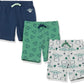 Amazon Essentials Disney  Star Wars Unisex Babies Shorts, Pack Of 3, Star Wars The Child, 3 Months