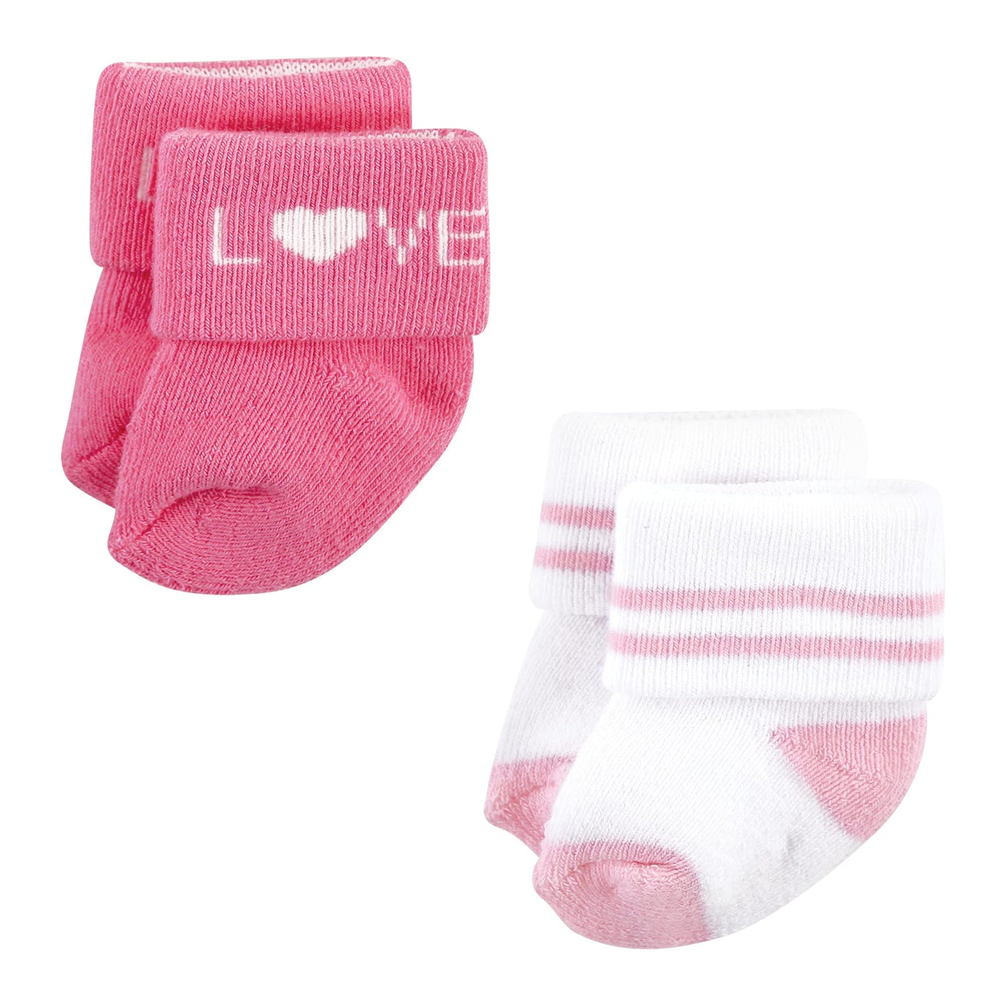 Hudson Baby Baby Girls Cotton Rich Newborn And Terry Socks, Bear Girl 12-Pack, 0-6 Months Us