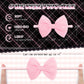 Lanmerry 3Pcs Baby Bow Headband For Baby Girls - Black, White, Pink - Soft, Stretchy, Non-Slip - Ideal Gift Set