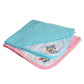 CATCUB Ultra Soft Cotton Baby Hooded Towel Combo  Pack of 2 (Blue & Pink)