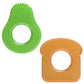 Dr. Browns AquaCool Water-Filled Teether, Cooling Teether Toy for Babies, Soothes Sore Gums, Avocado Toast Shapes, BPA Free, 3m