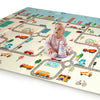 Luvlap Cityscape Double Sided Water Proof Baby Floor Mat, Multicolor, Reversible Floor Mats For Kids, Baby Mats For Floor, Crawl