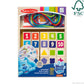 Melissa & Doug Blues Clues & You! Wooden Lacing Beads - 25 Beads, 4 Cords - FSC Certified