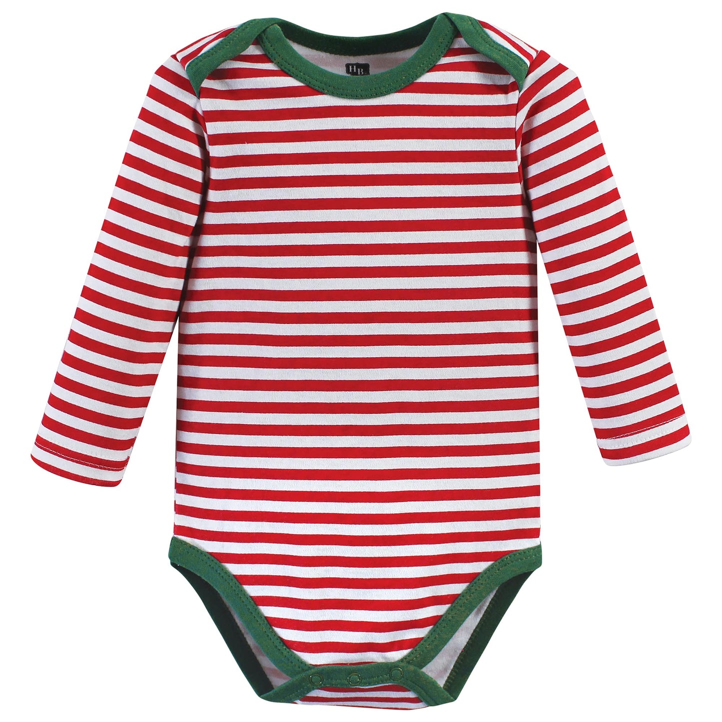 Hudson Baby Unisex Cotton Long-Sleeve Bodysuits And Toddler T-Shirt Set, Rudolph Reindeer, 6-9 Months Us