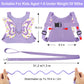 Accmor Toddler Harness Leash + Anti Lost Wrist Link, Cute Butterfly Kids Leash Wristband Assistant, Adorable Child Walking Harne