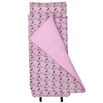 Wildkin Original Nap Mat With Reusable Pillow For Boys And Girls, Perfect For Elementary Sleeping Mat, Features Hook And Loop Fa