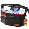 Guiseapue Universal Stroller Organizer With Cup Holder Detachable Phone Bag And Shoulder Strap, Stroller Caddy Fits For Stroller