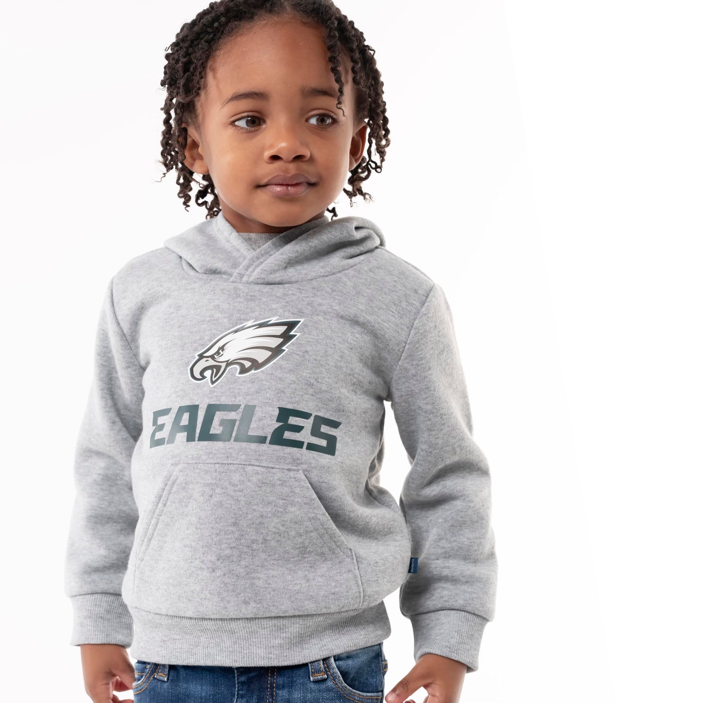 Gerber Unisex Baby Nfl Fleece Hoodie Sweatshirt, Team Color, 2T