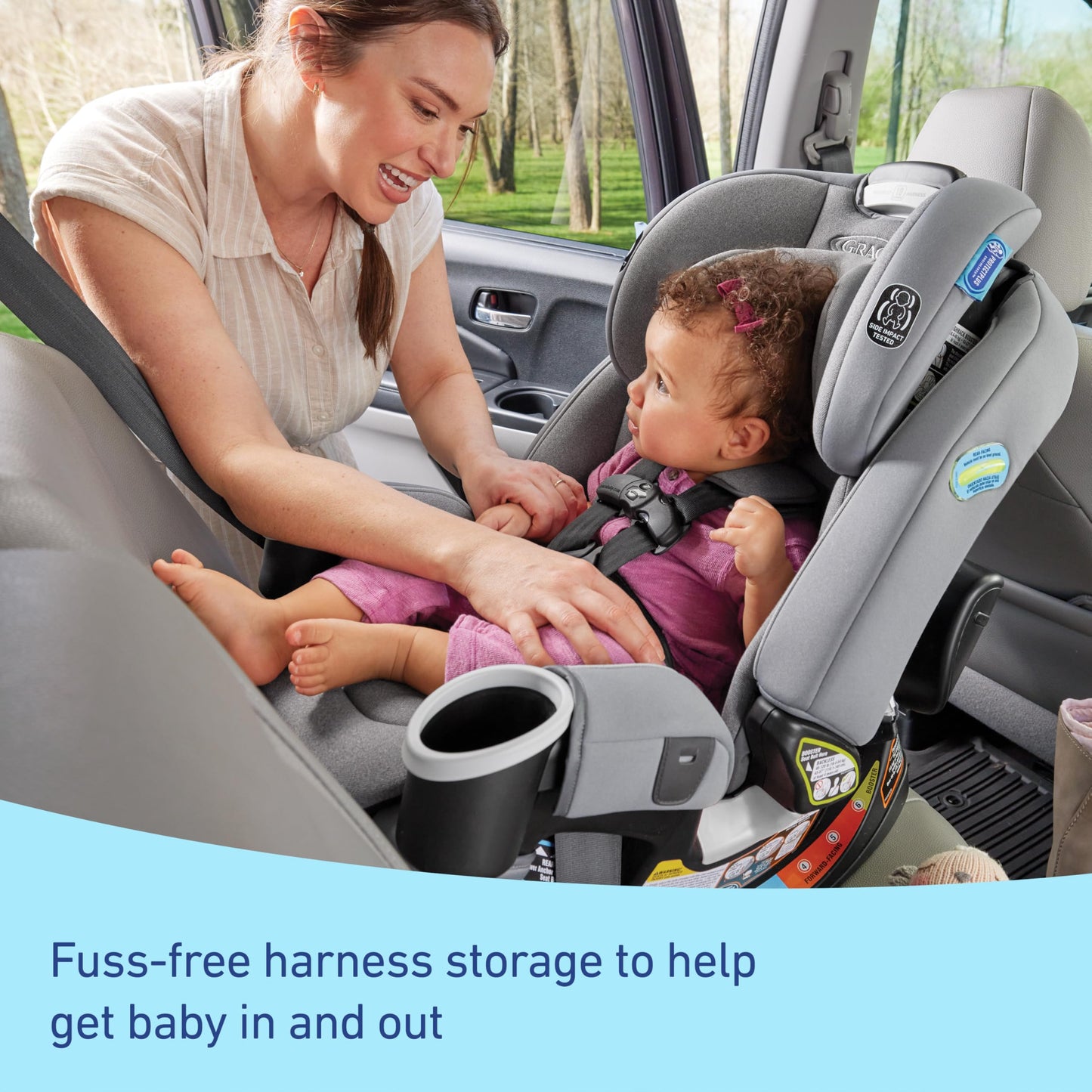 Graco 4Ever Dlx 4-In-1 Car Seat, Maddox | Infant To Toddler Car Seat, With 10 Years Of Use | Rear-Facing, Forward-Facing And Boo