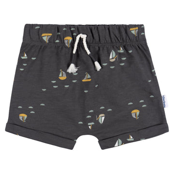 Gerber Baby Boys T-Shirt And Shorts Set, Sailboats, 3-6 Months