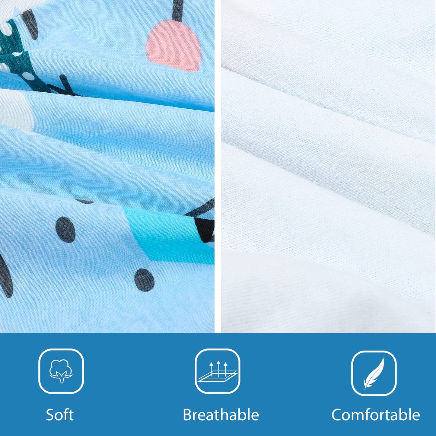 Moomoo Baby Waterproof Diaper Pants For Potty Training 2 Packs Nighttime Diaper Short For Boys